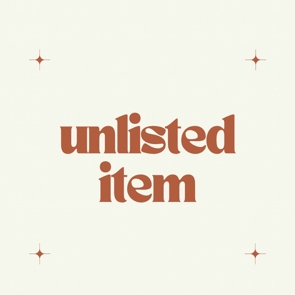unlisted item ✨